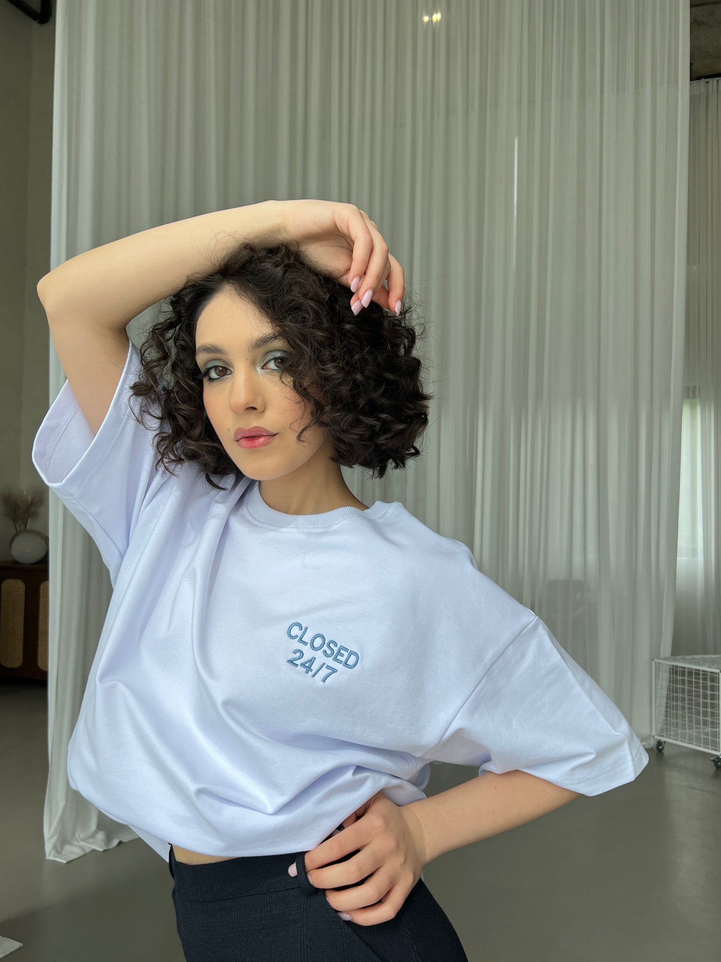 Oversized Cotton T-Shirt 24/7