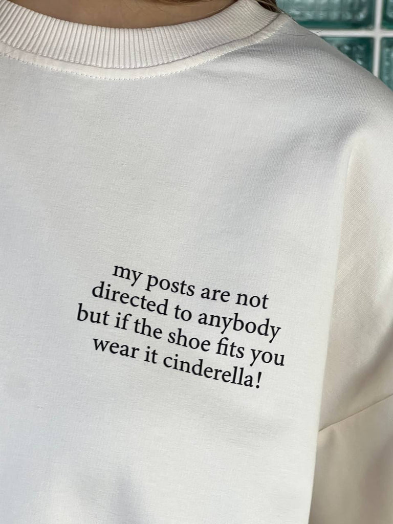 "Cinderella!" t-shirt - White Store Armenia