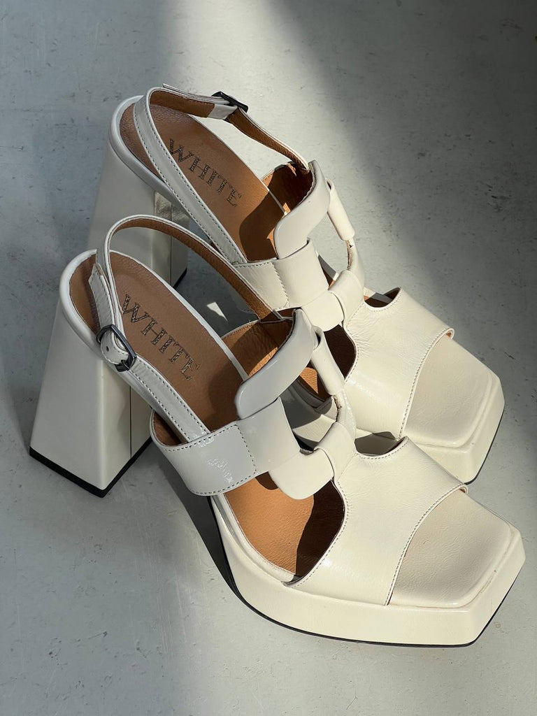 MId heel summer shoes - White Store Armenia