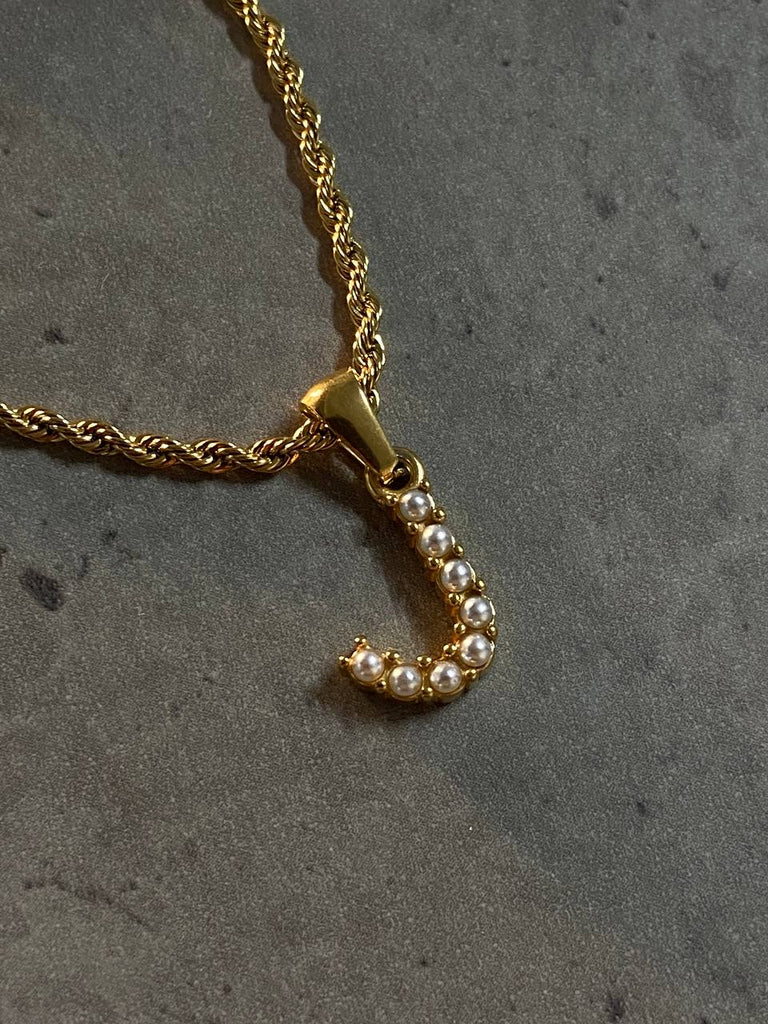 Rope chain pendant necklace - White Store Armenia