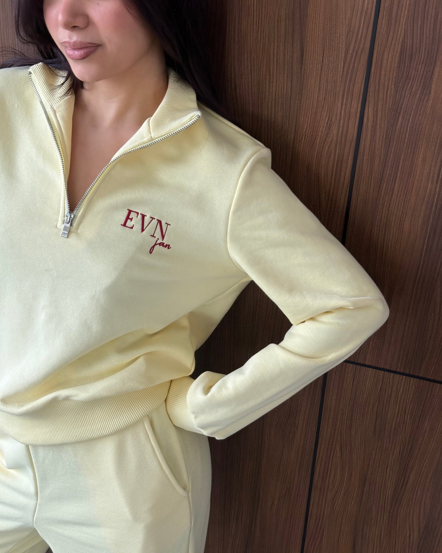 EVN jan sweatshirt half zip