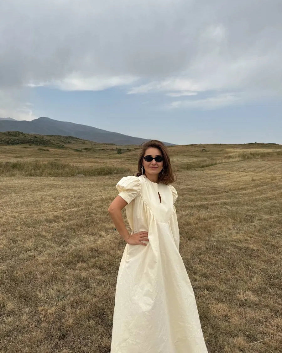 Vanilla Prairie Maxi Dress