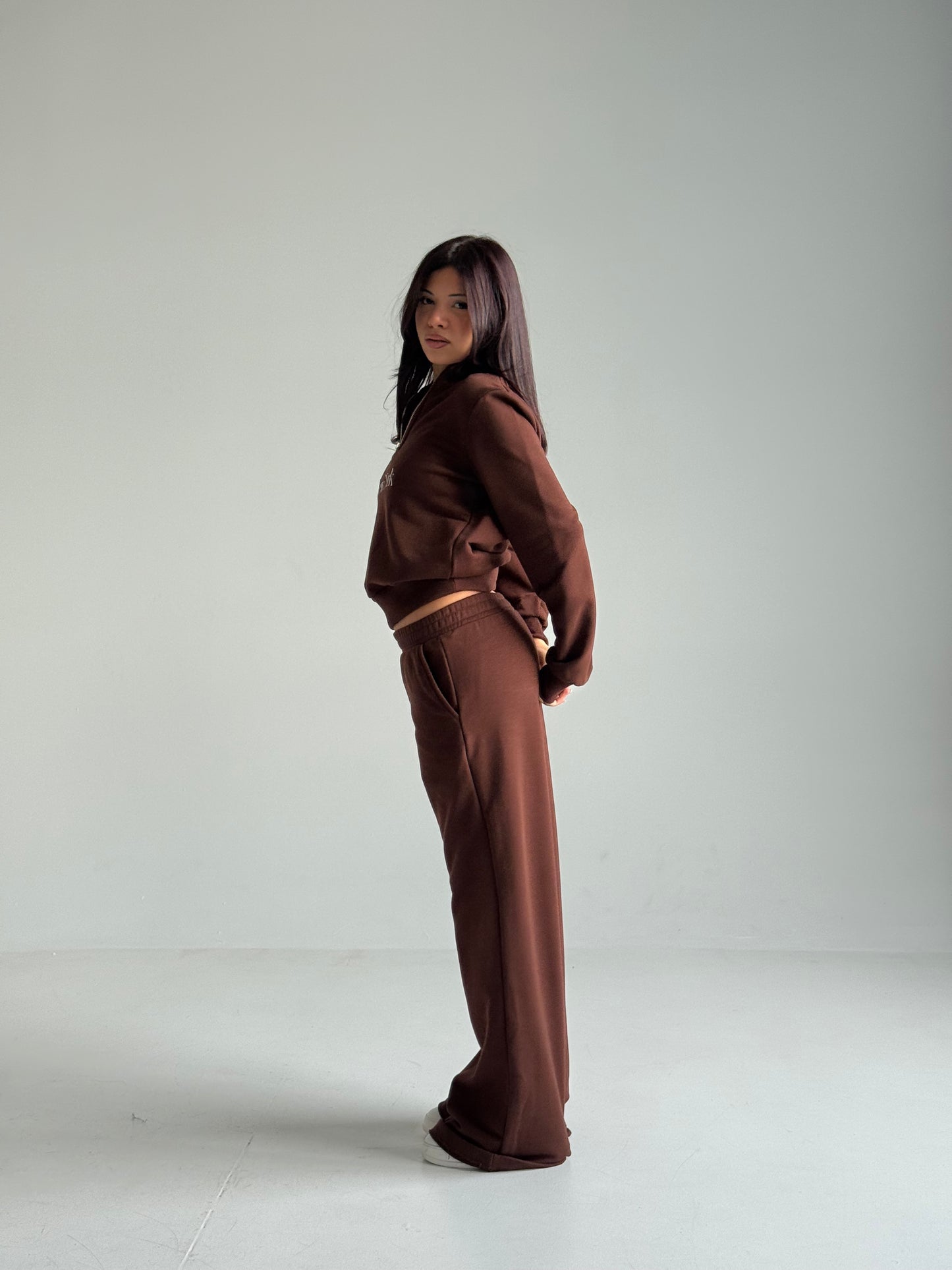 Wide-Leg Lounge Pants