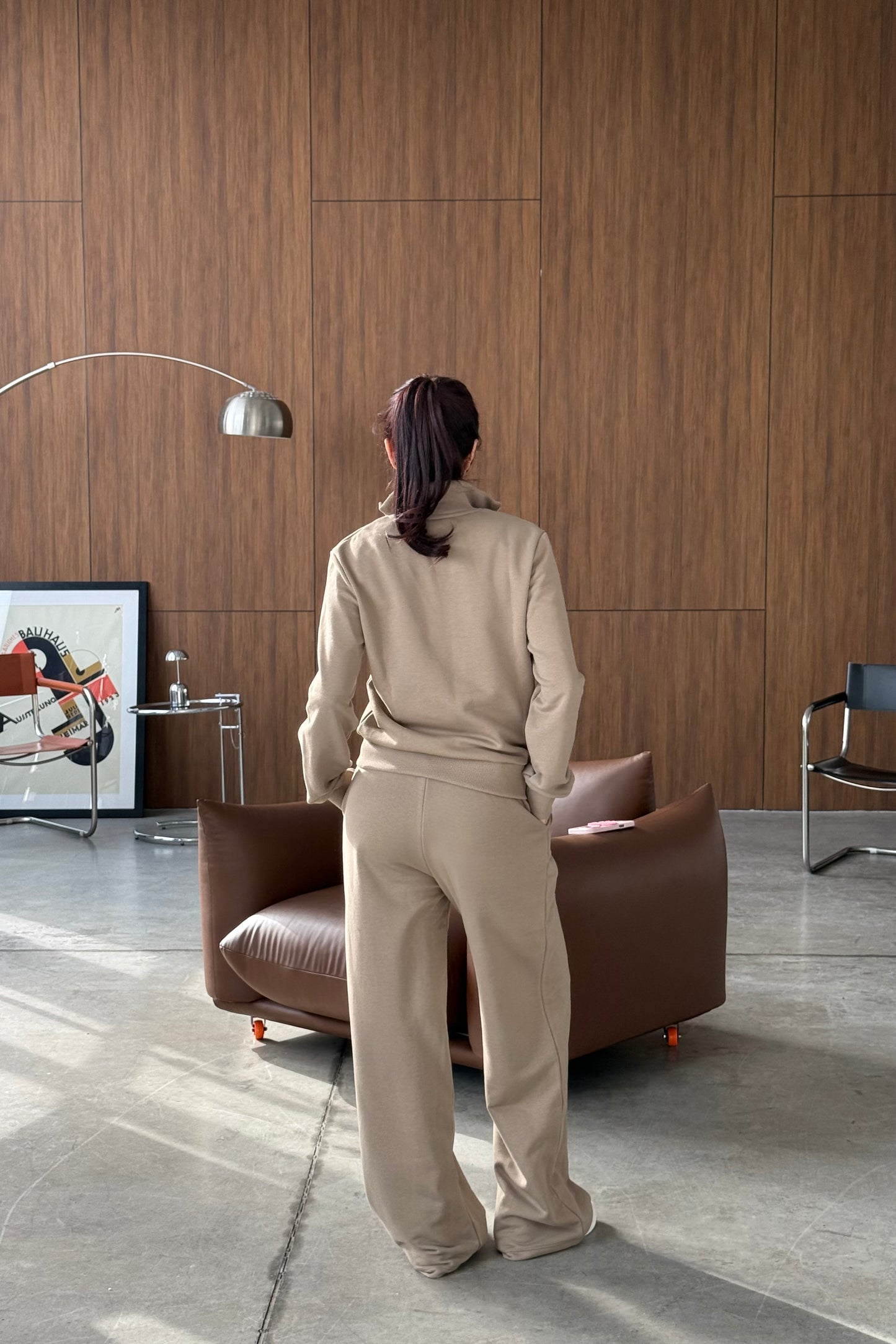 Wide-Leg Lounge Pants