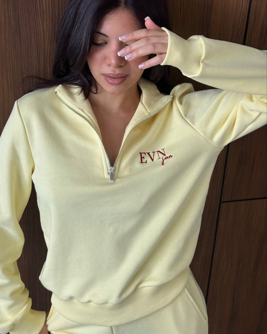 EVN jan sweatshirt half zip