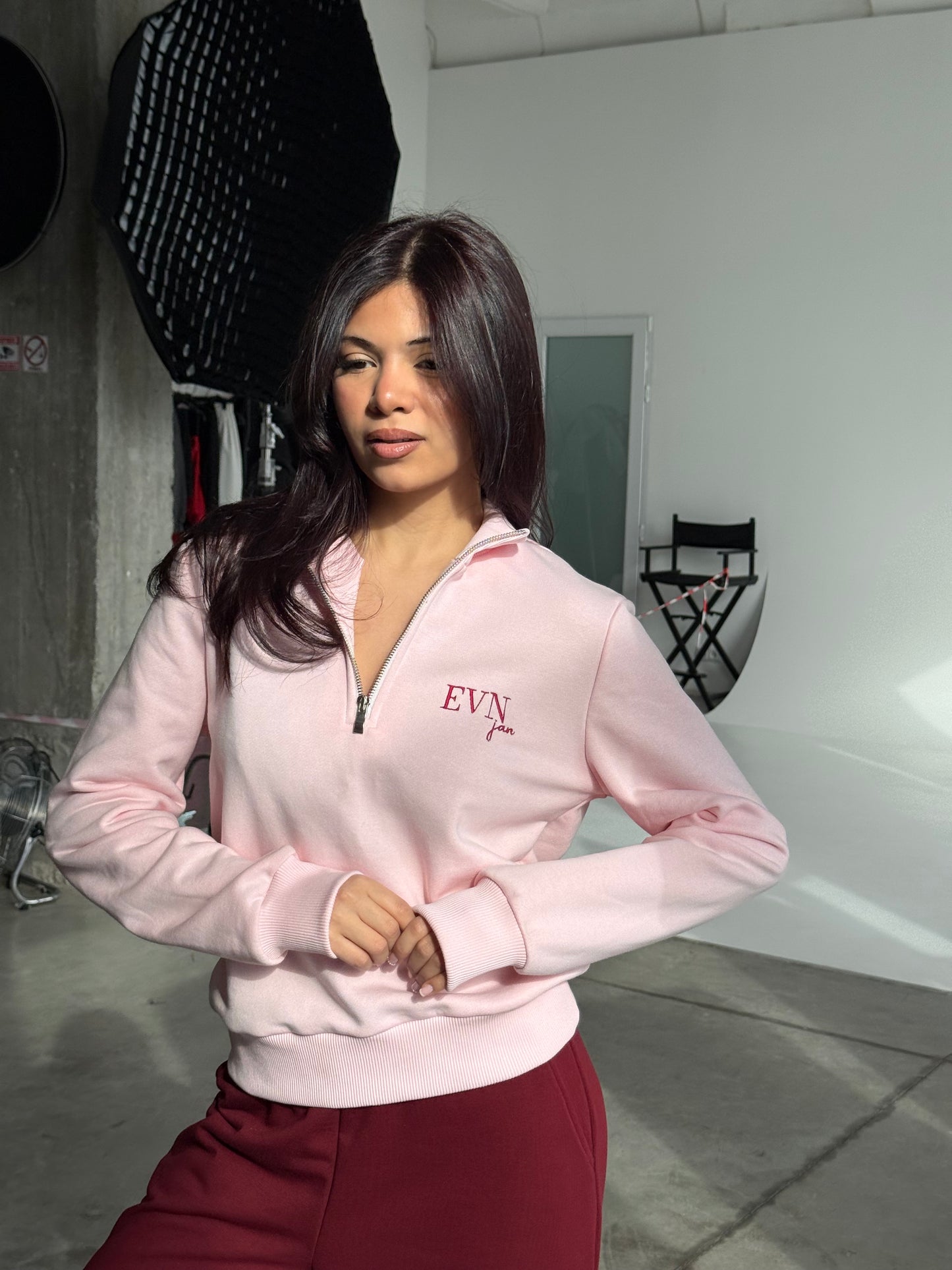 EVN jan sweatshirt half zip