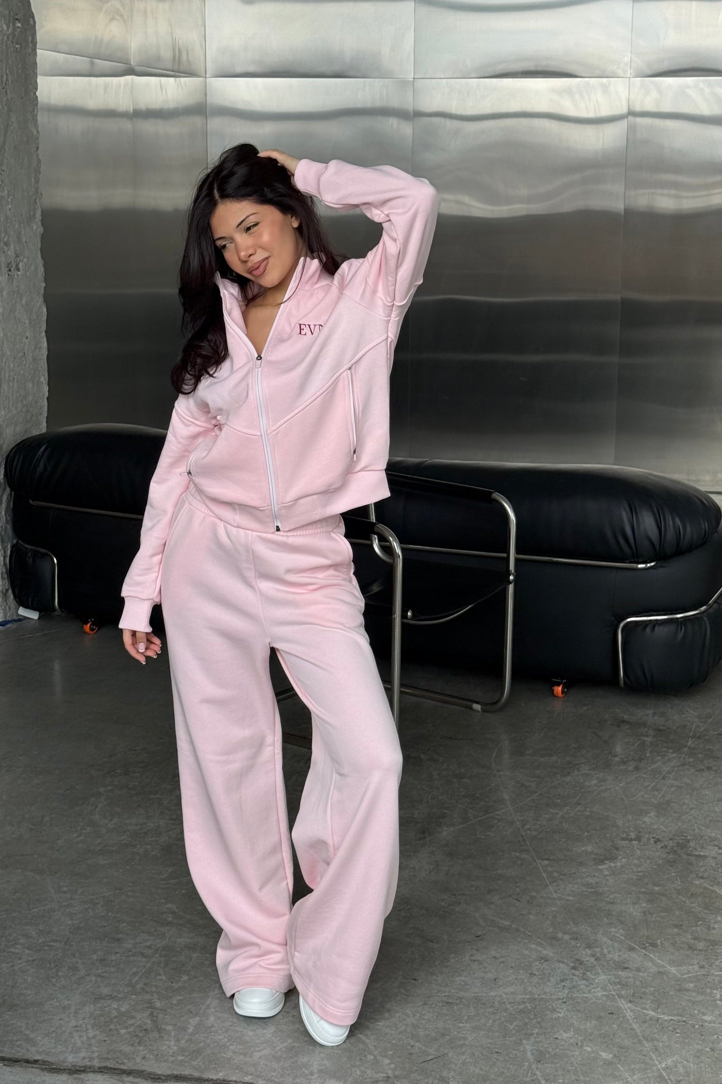 Wide-Leg Lounge Pants