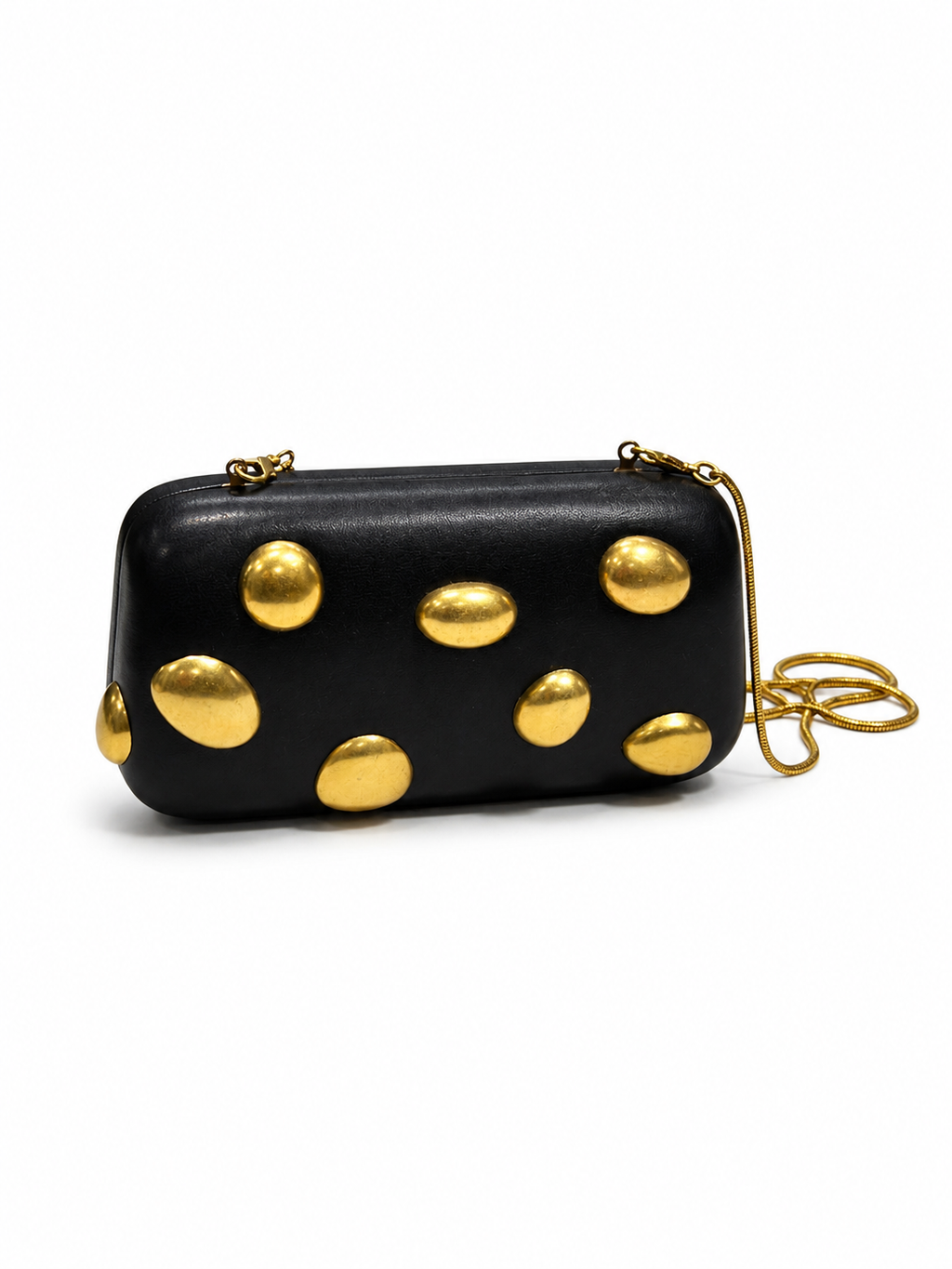 Clutch with Gold Stud Details