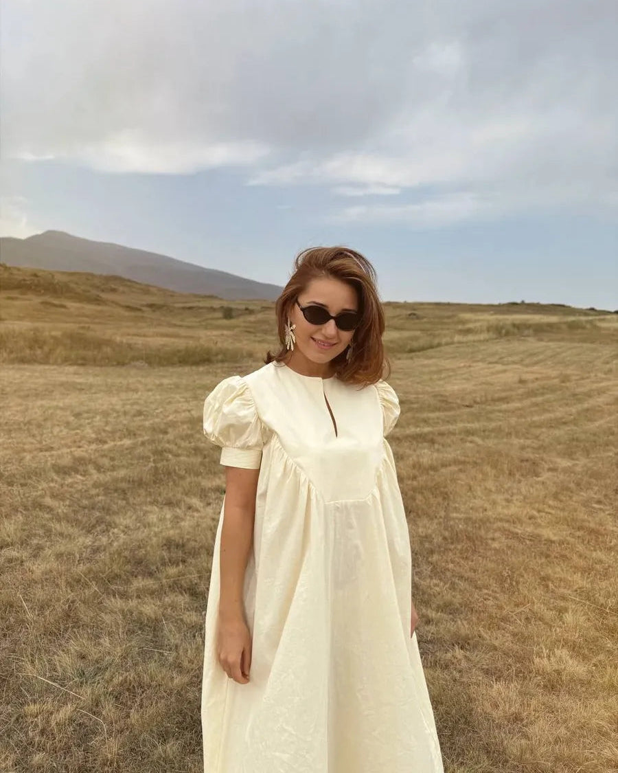 Vanilla Prairie Maxi Dress