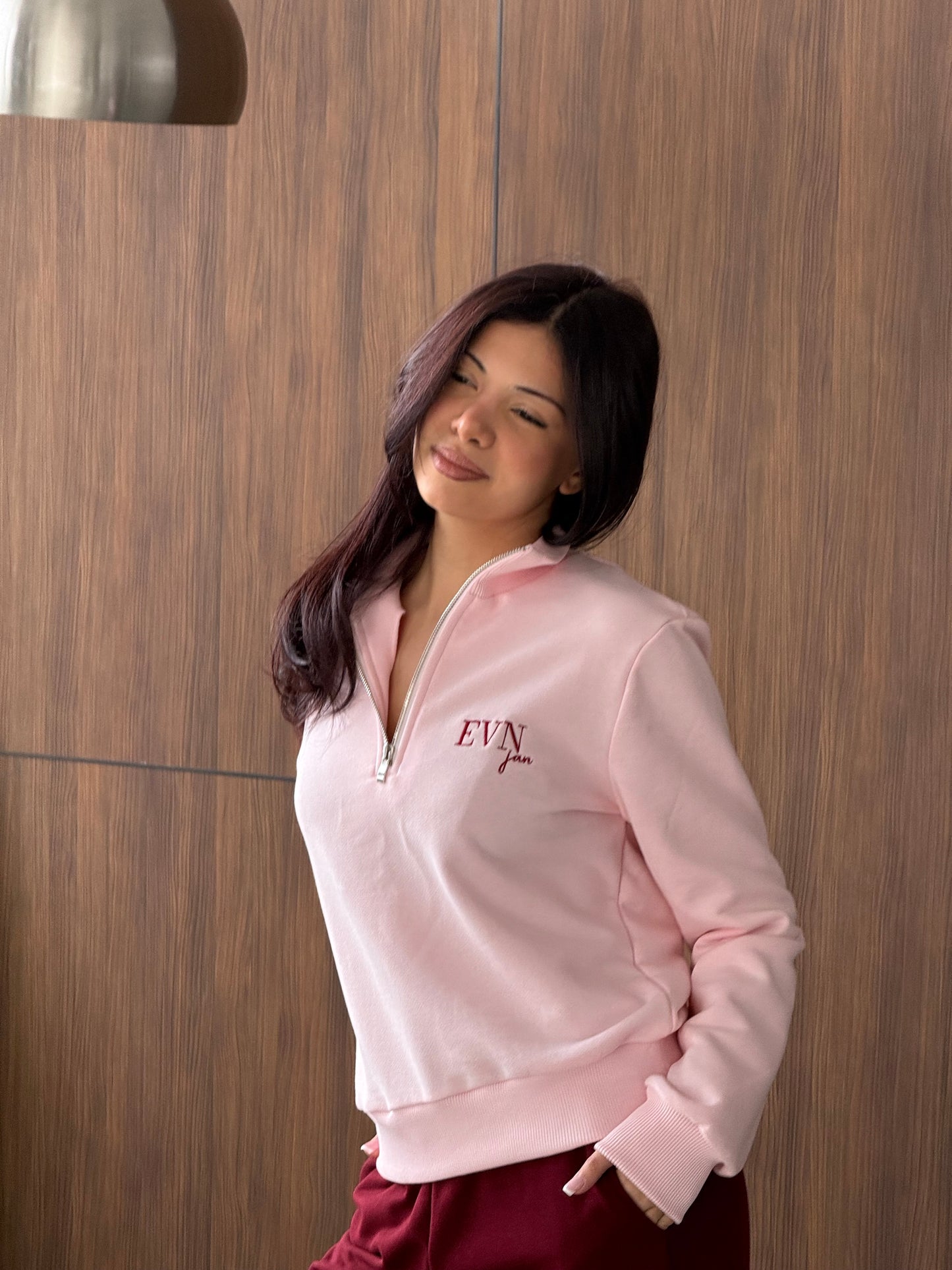 EVN jan sweatshirt half zip