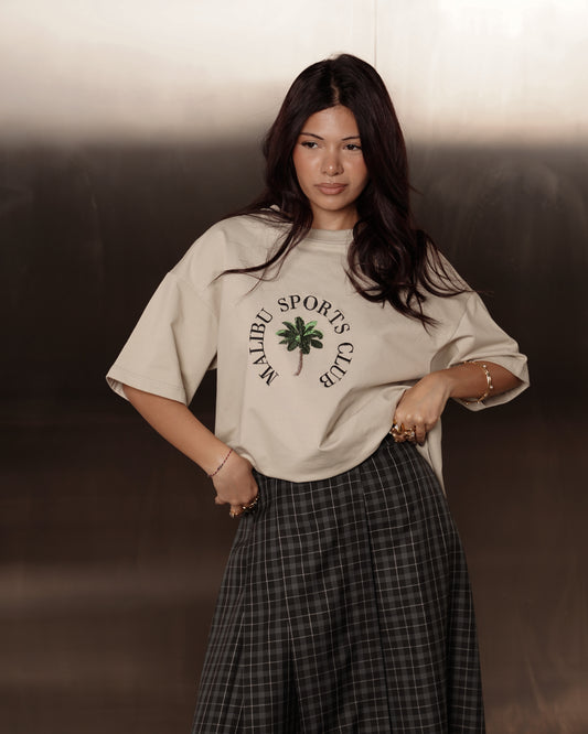 Malibu Sport Club Oversized Tee