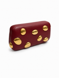Clutch with Gold Stud Details