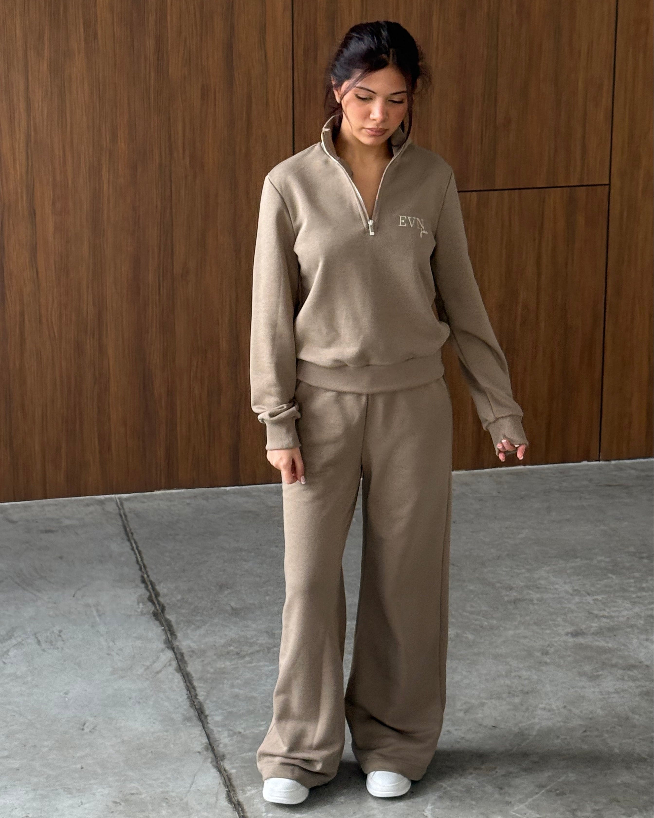Wide-Leg Lounge Pants