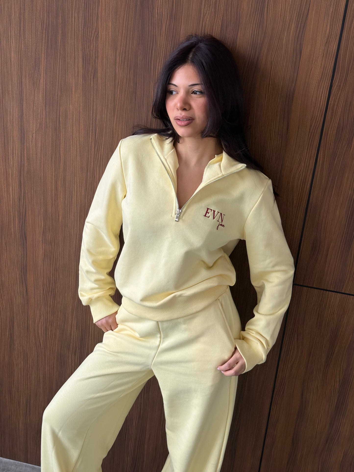 EVN jan sweatshirt half zip