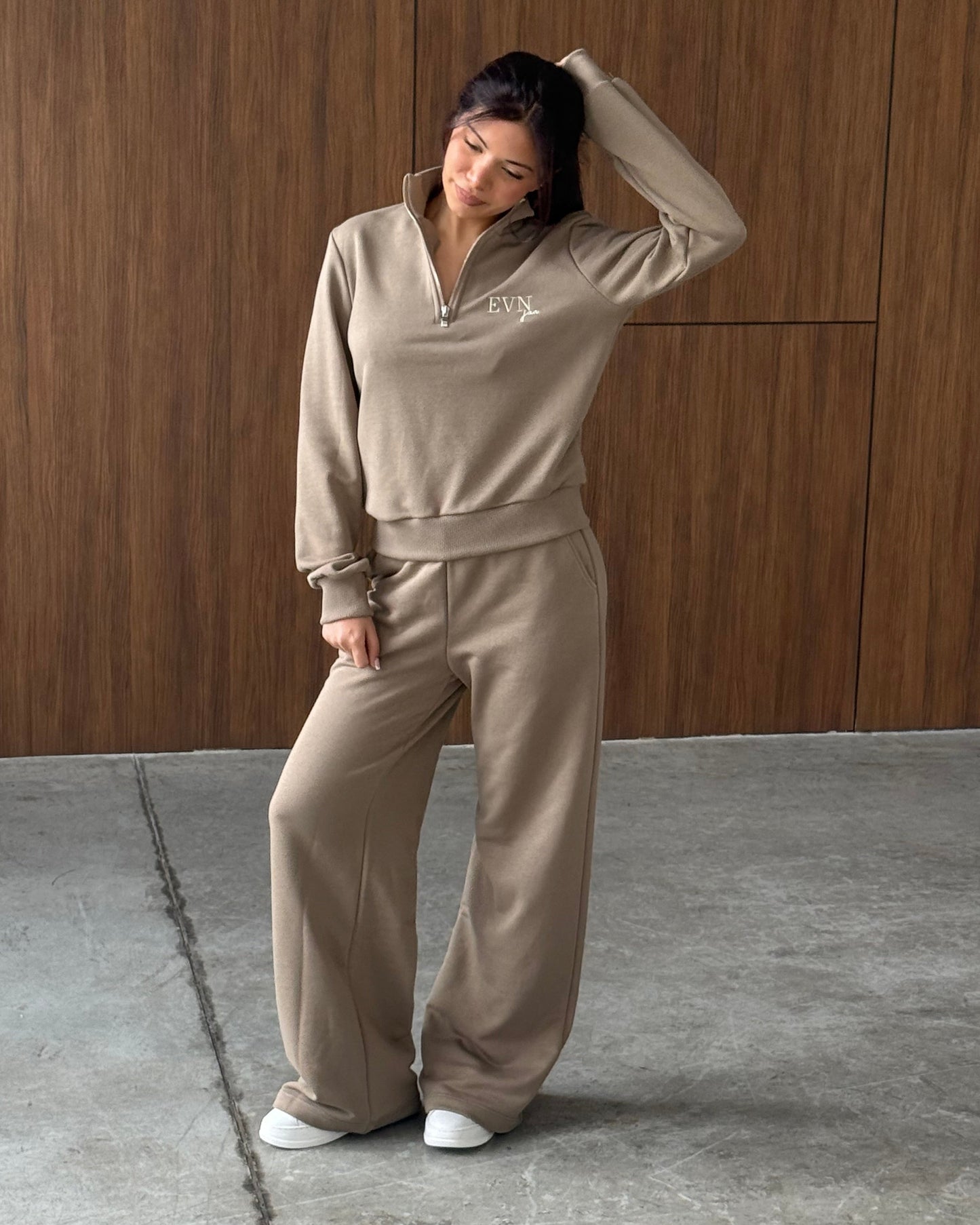 Wide-Leg Lounge Pants