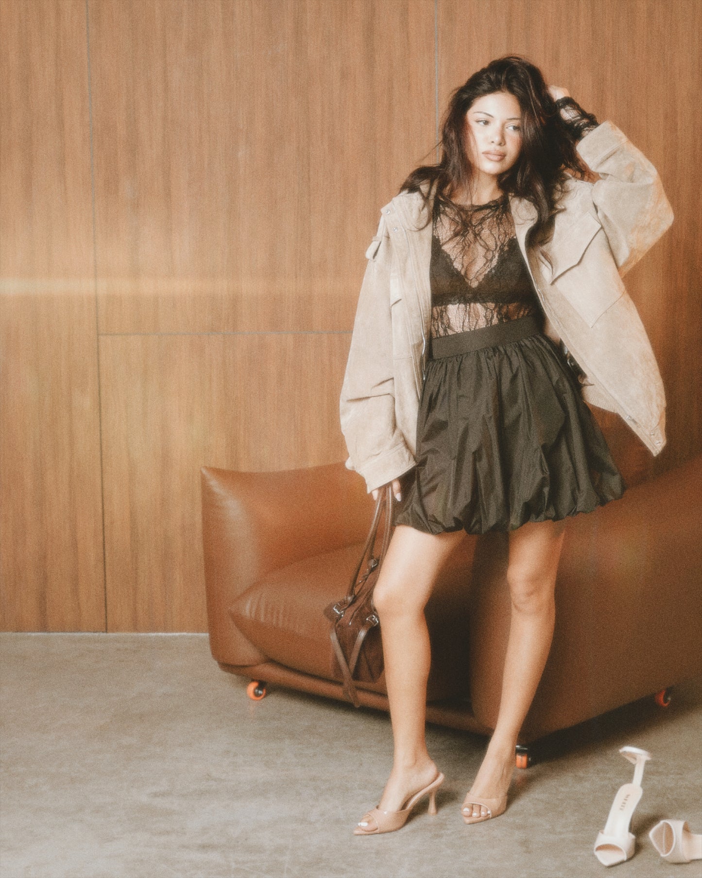 Patent Leather Mule Heels