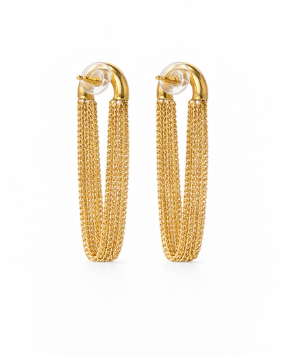 Cascade Tassel Earrings