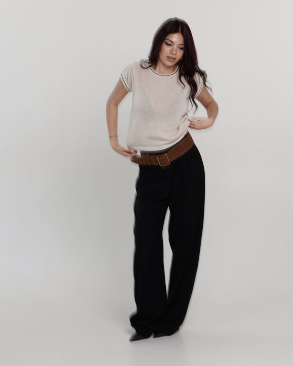 Monroe Knit Tee