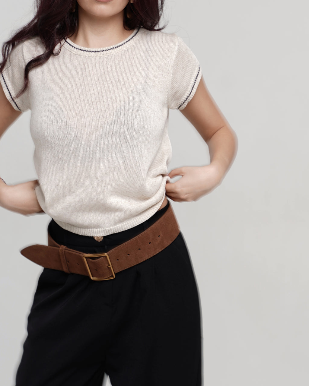 Monroe Knit Tee