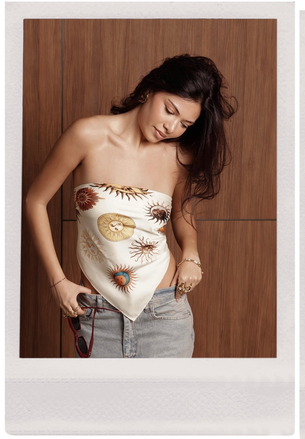 Solar Muse Silk Scarf