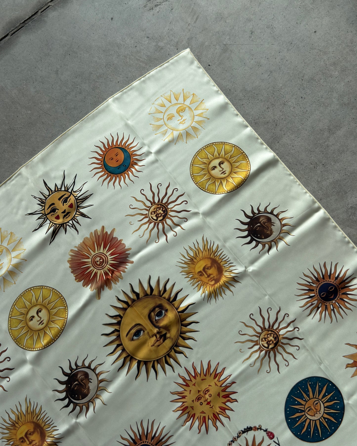 Solar Muse Silk Scarf