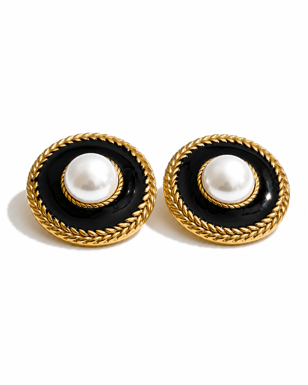 Élise Pearl Statement Earrings
