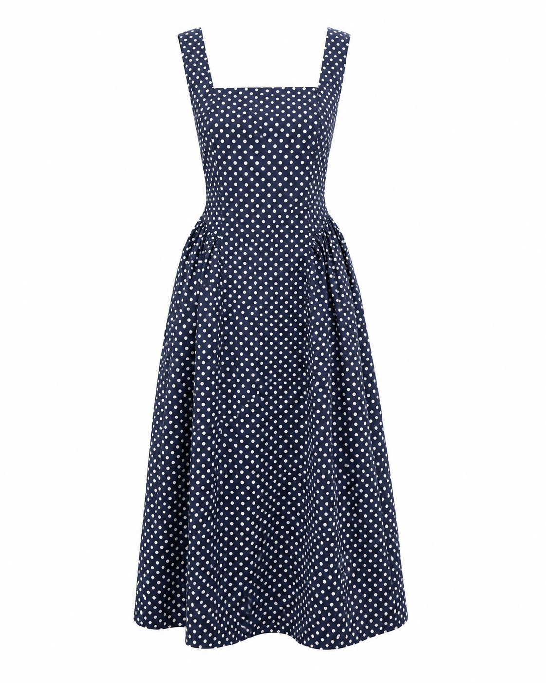 The Grace Polka Dot Midi Dress