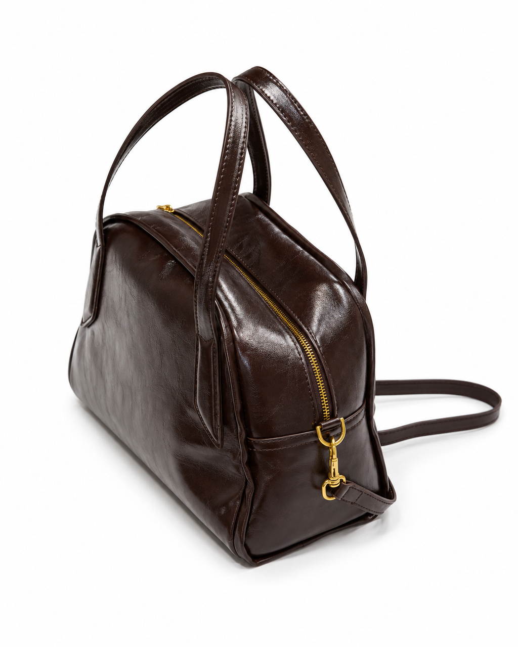 Noir Vintage Bowling Bag