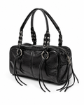 Riviera Lace-Up Bowling Bag