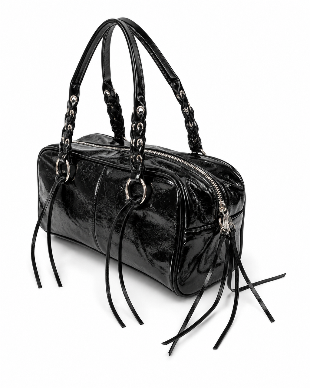 Riviera Lace-Up Bowling Bag