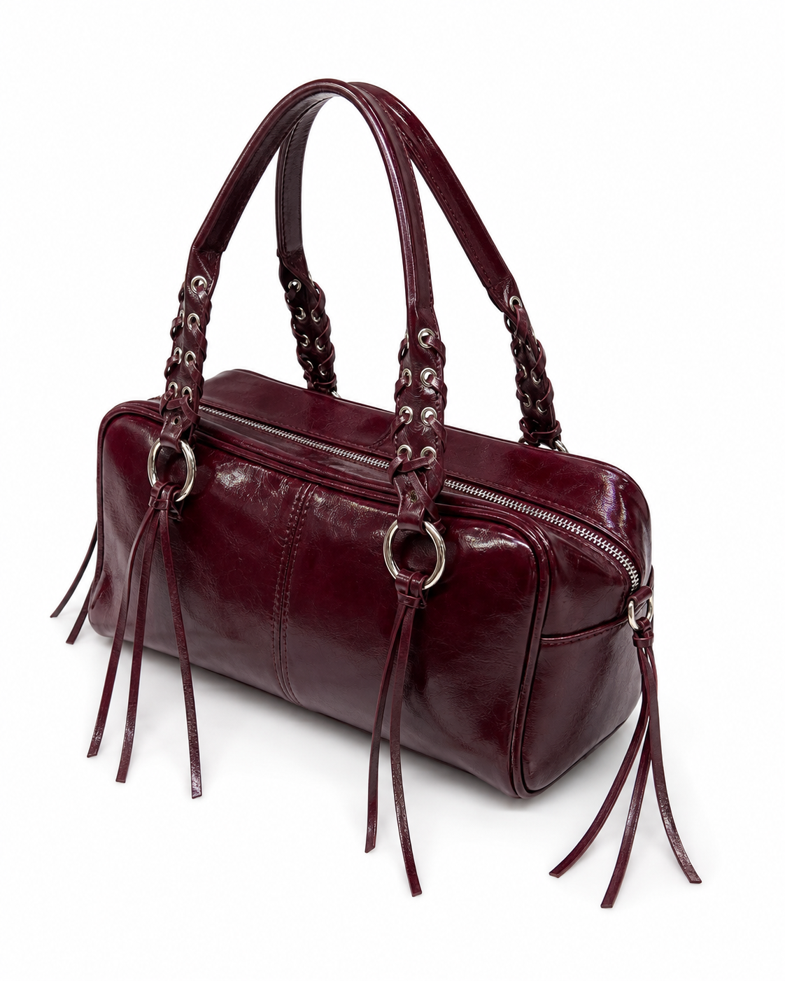 Riviera Lace-Up Bowling Bag
