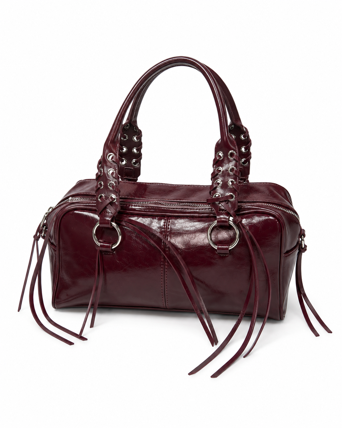 Riviera Lace-Up Bowling Bag