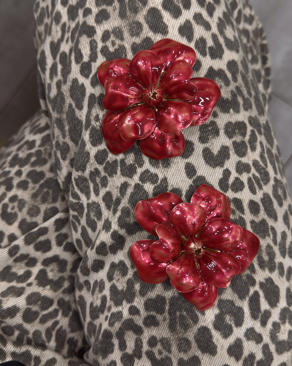 Sculptural Bloom Statement Earrings