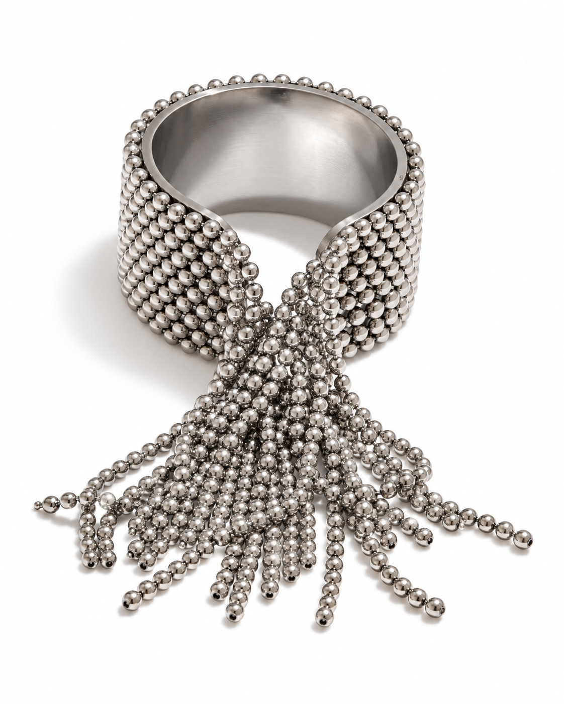 Celeste Beaded Fringe Statement Ring