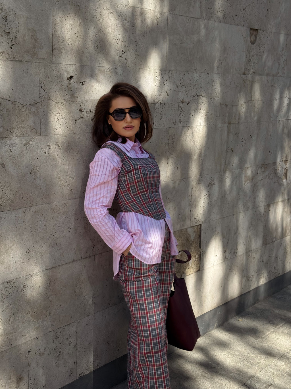 Plaid Corset LONDON