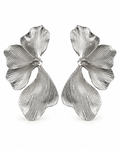 Sculpted Petal Statement Earrings