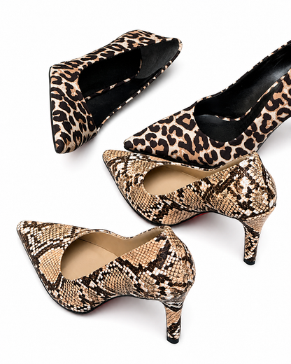 Wild Pointed-Toe Pumps