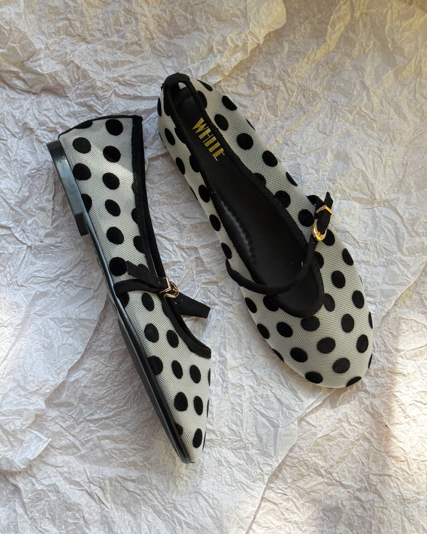 Belle Lace Ballet Flats