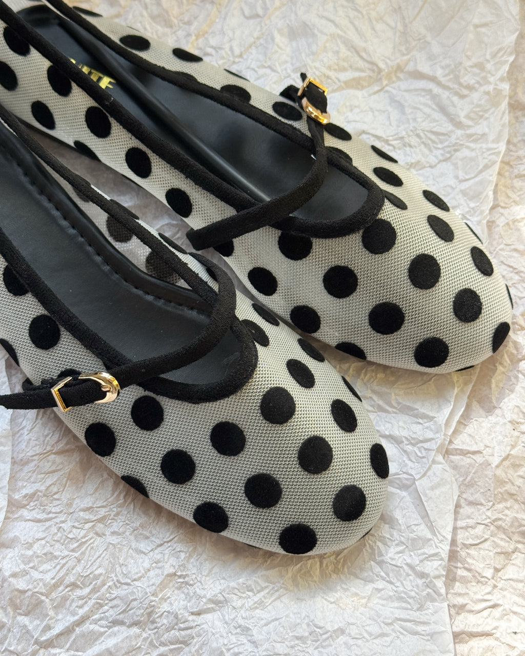 Belle Lace Ballet Flats