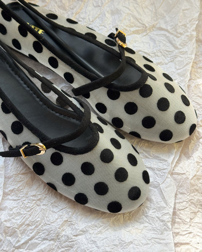 Belle Lace Ballet Flats