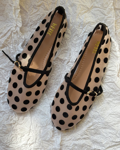Belle Lace Ballet Flats