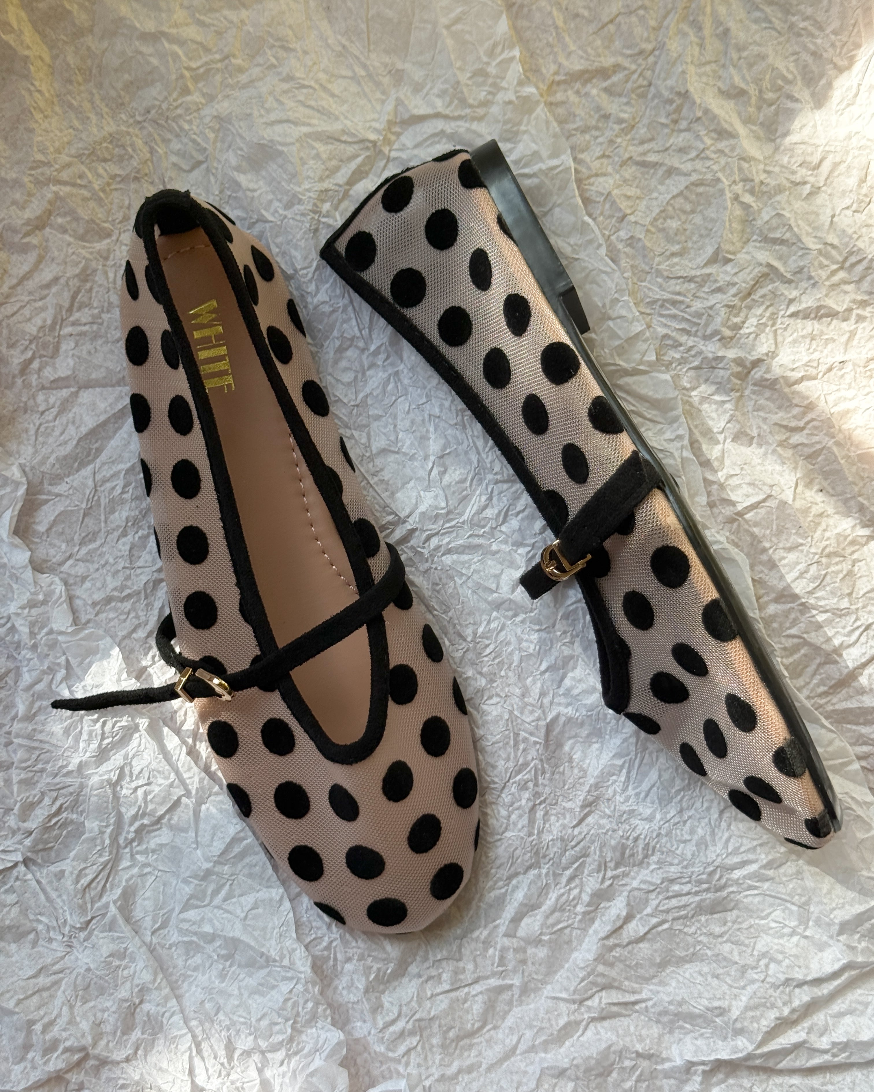 Belle Lace Ballet Flats