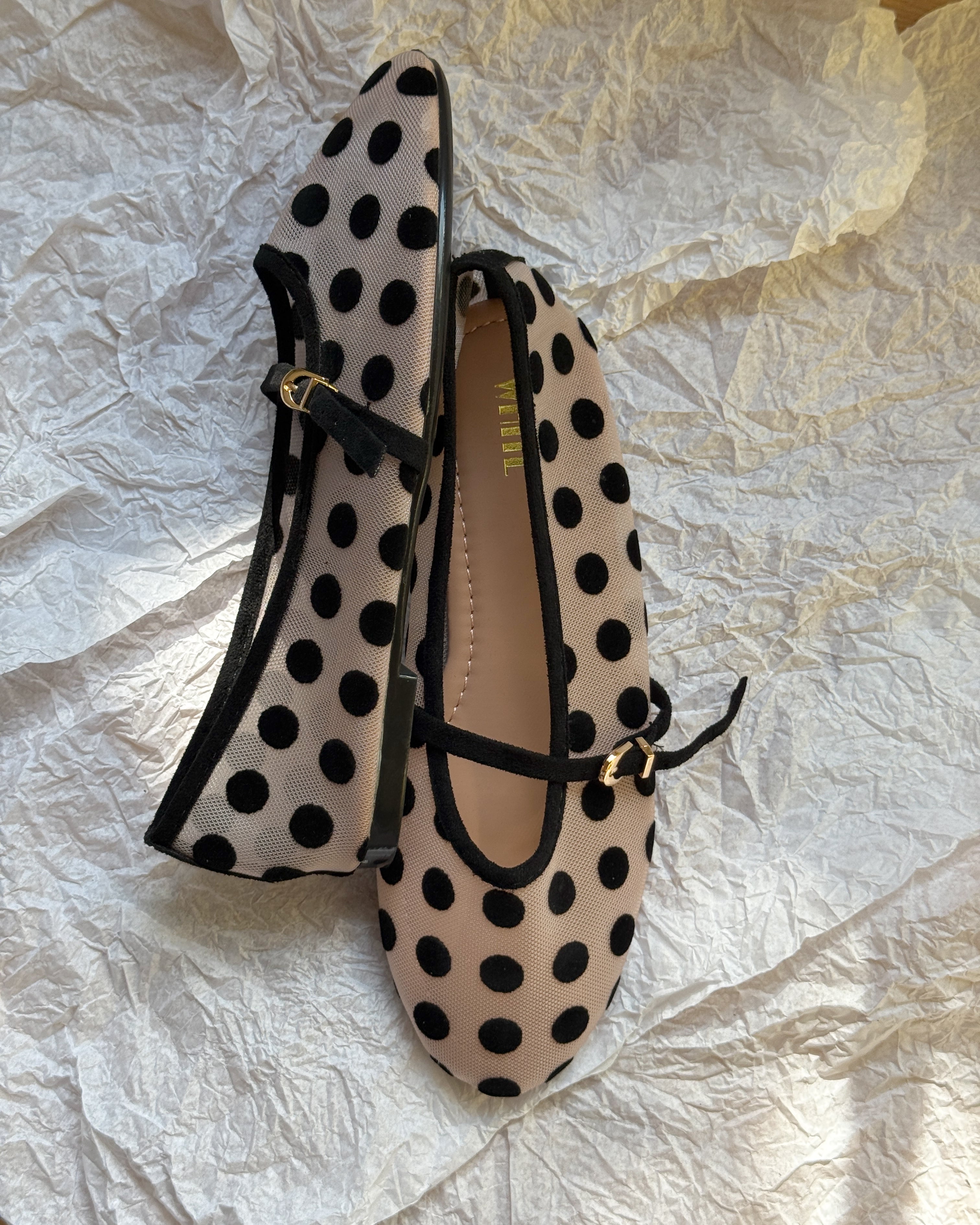 Belle Lace Ballet Flats