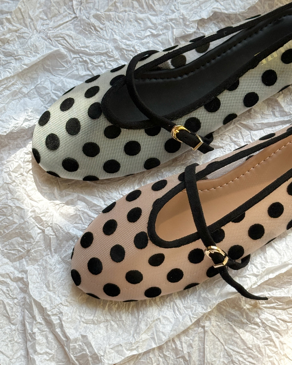 Belle Lace Ballet Flats