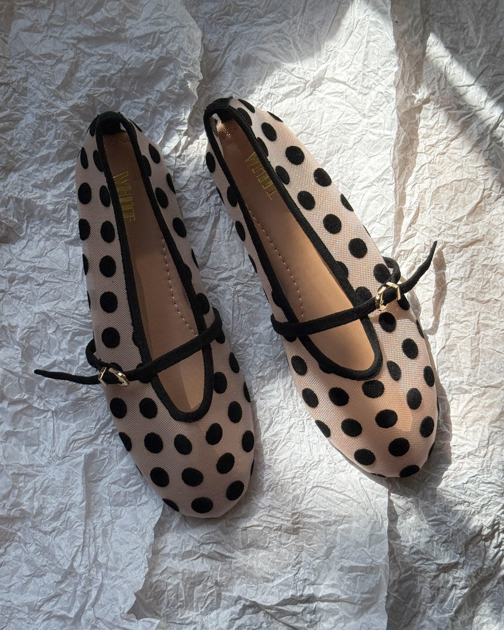 Belle Lace Ballet Flats