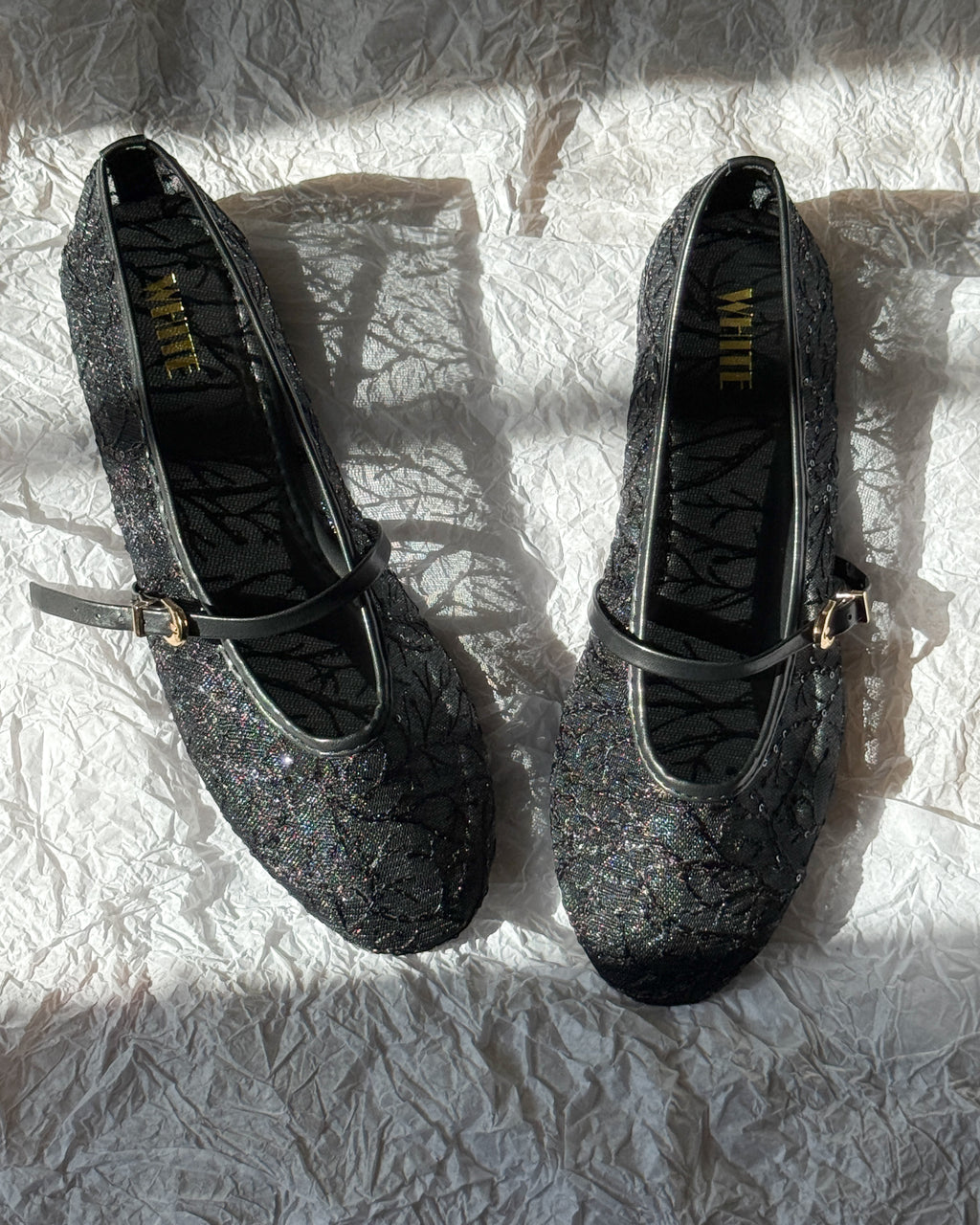Belle Lace Ballet Flats