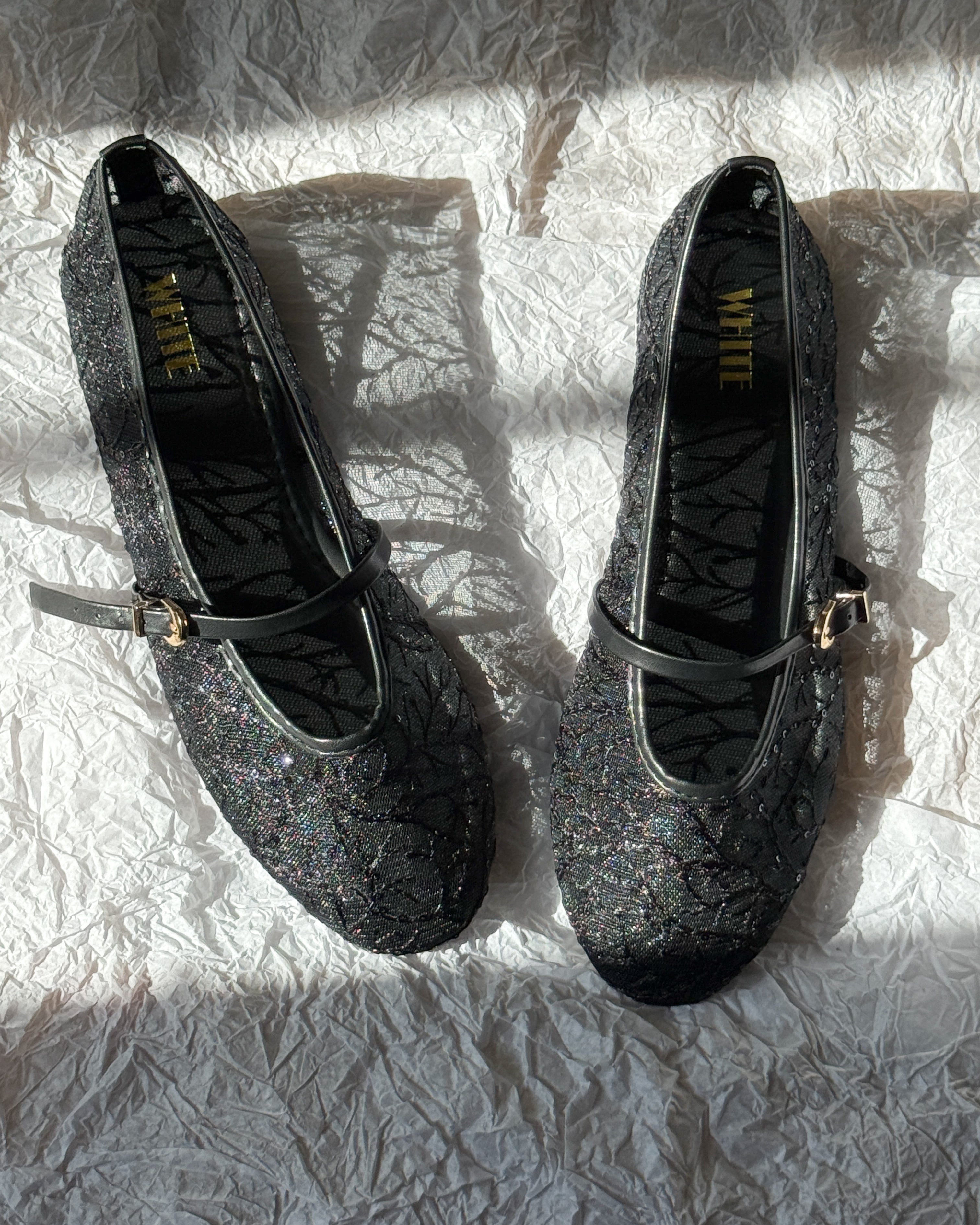 Belle Lace Ballet Flats