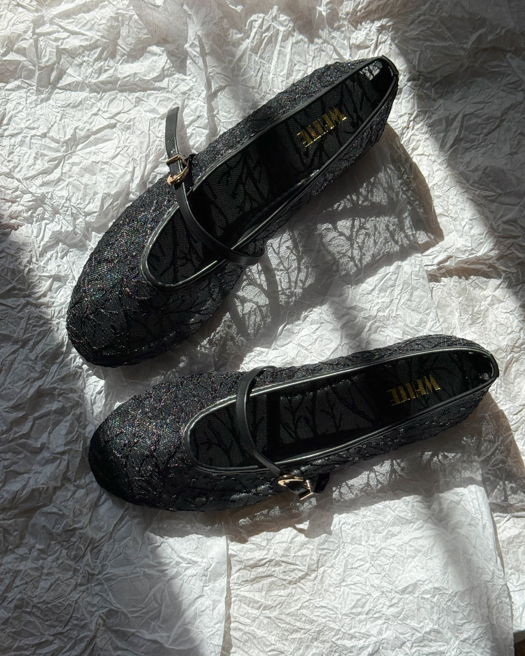 Belle Lace Ballet Flats