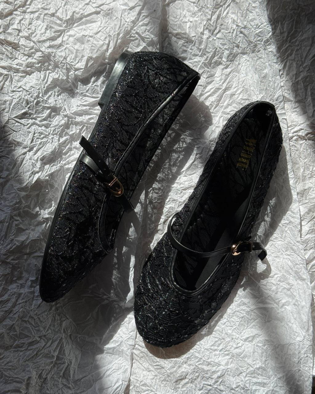 Belle Lace Ballet Flats