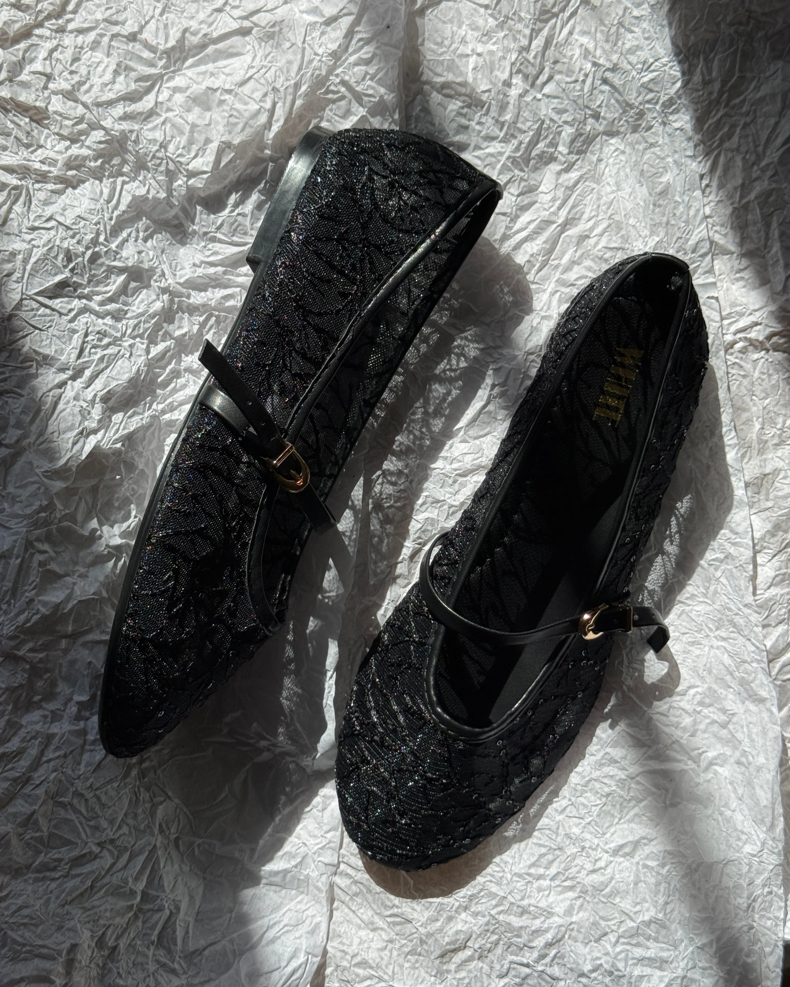 Belle Lace Ballet Flats